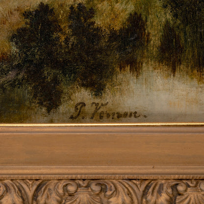 Paul VERNON ( Fr.1796-1875 ) / Landscape