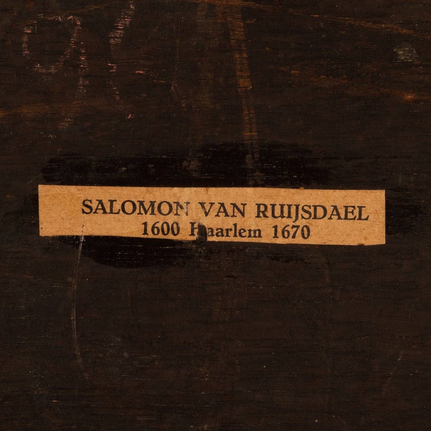 (attribute to ) Salomon van RUYSDAEL (Dutch 1602-1670)