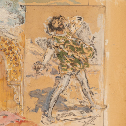 Daniel Ortiz yVIERGE (Fr.1851 - 1904)