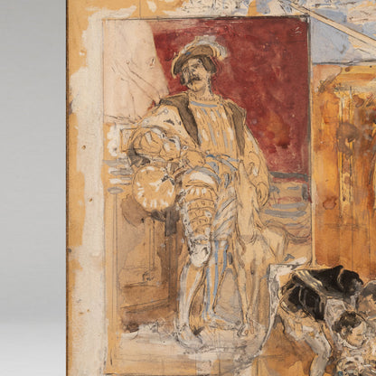 Daniel Ortiz yVIERGE (Fr.1851 - 1904)