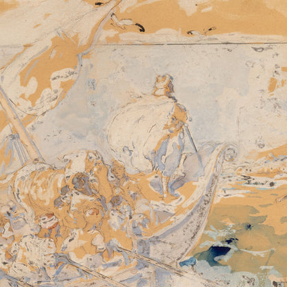 Daniel Ortiz yVIERGE (Fr.1851 - 1904)