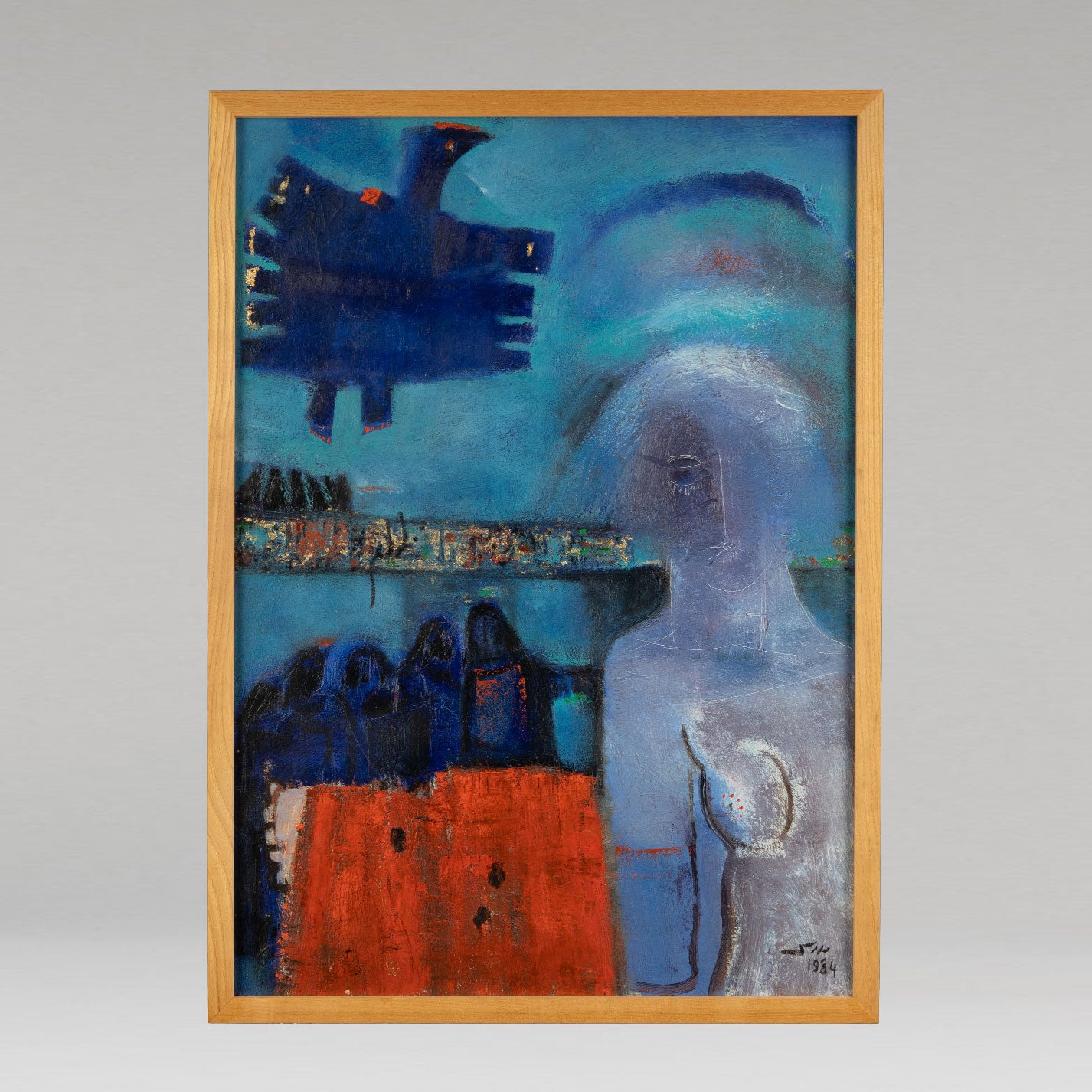 Fateh MOUDARRES (Syrian 1922-1999) [B0948]