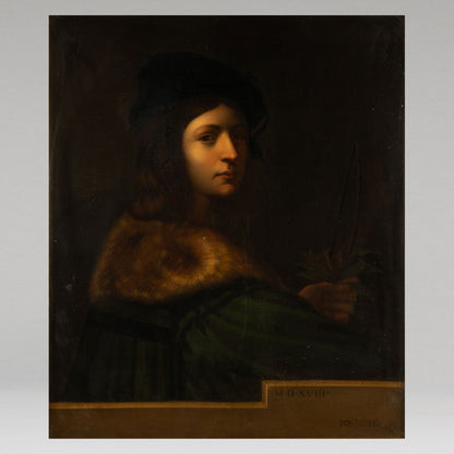 Unknown Artist "The Violinist (Reproduction)"