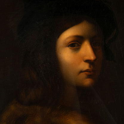 Unknown Artist "The Violinist (Reproduction)"