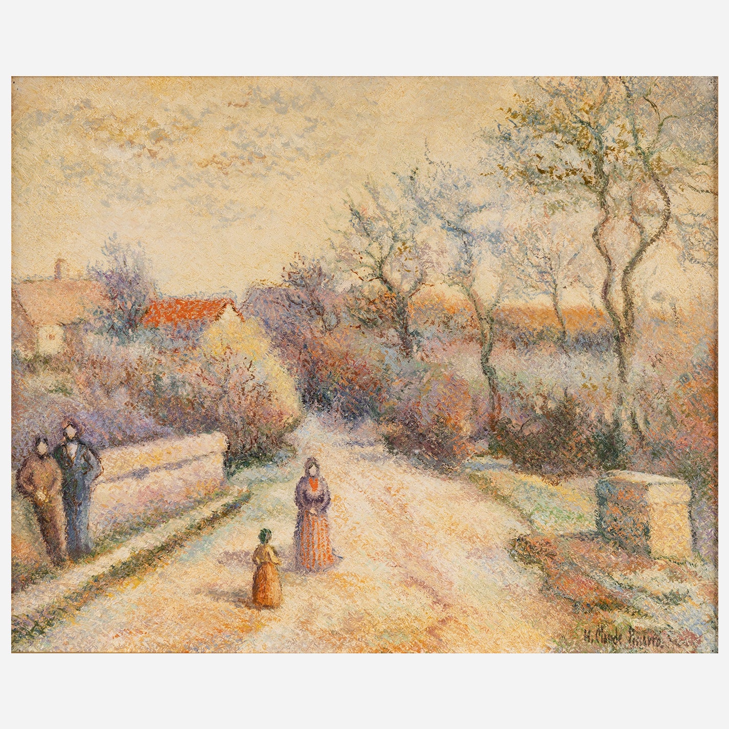 [B1120] Hughes Claude PISSARRO (Fr.1935-)