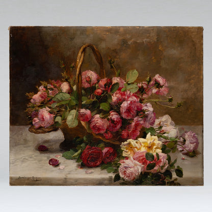多米尼克・羅齊爾（Dominique Hubert Rozier）( 法國 1840 - 1901 ) / 靜物