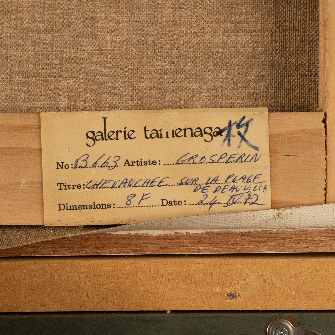 Claude GROSPERRIN (Fr. 1939 - 1977)