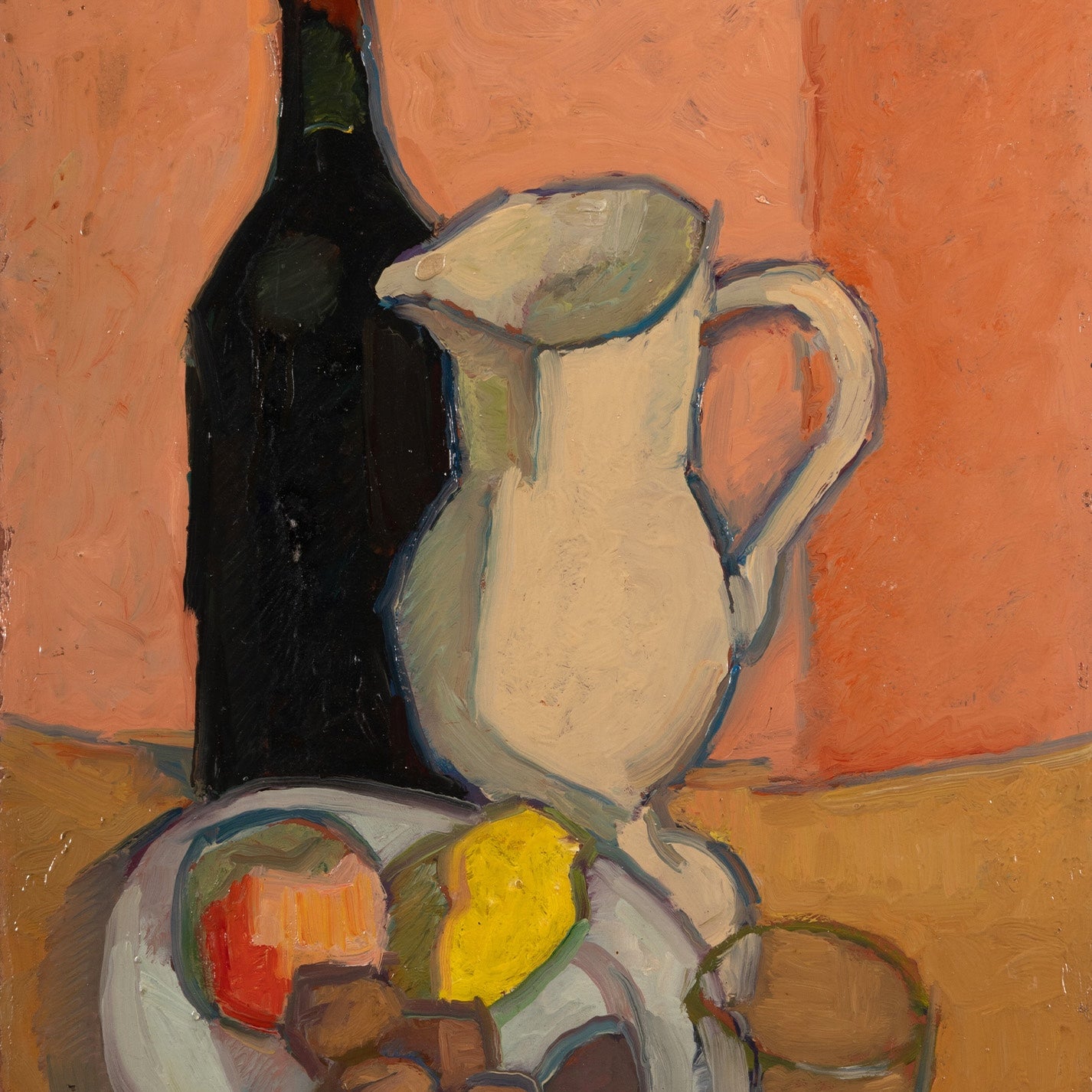 Clement SERVEAU ( Fr. 1886 - 1972 ) / Still life with pitcher