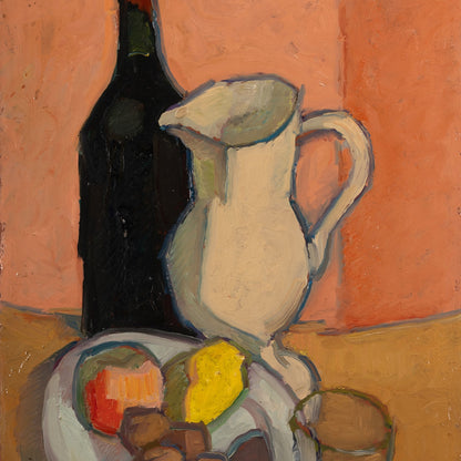 Clement SERVEAU ( Fr. 1886 - 1972 ) / Still life with pitcher