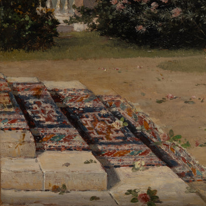 Heinrich Rasch ( Danish 1840 - 1913 ) / In the Spring Afternoon
