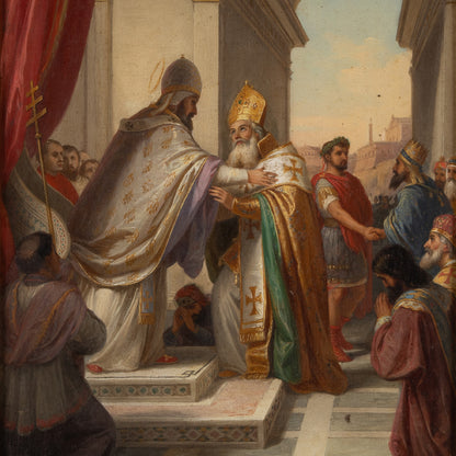 Vincenzo MORANI ( Italian 1809 - 1870 ) / Work ( Pope )