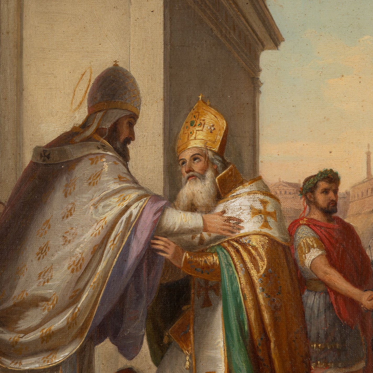 Vincenzo MORANI ( Italian 1809 - 1870 ) / Work ( Pope )