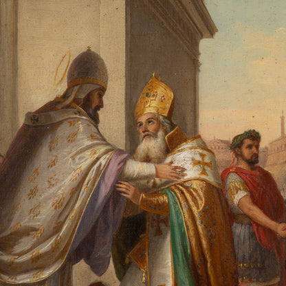 Vincenzo MORANI ( Italian 1809 - 1870 ) / Work ( Pope )