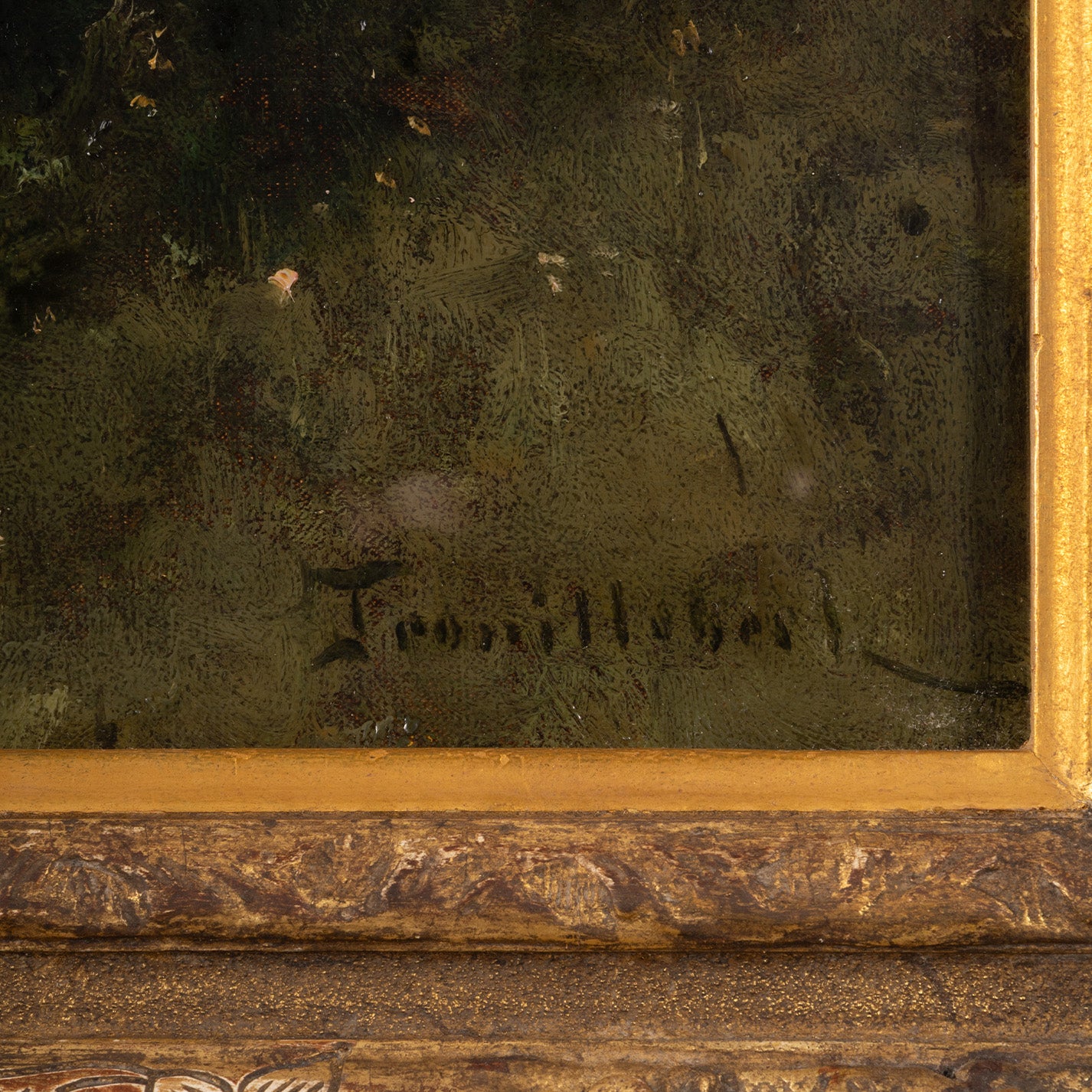 保羅·德西雷·特魯耶貝爾（Paul-Désiré TROUILLEBERT）( 法國，1829 - 1900） / 水邊