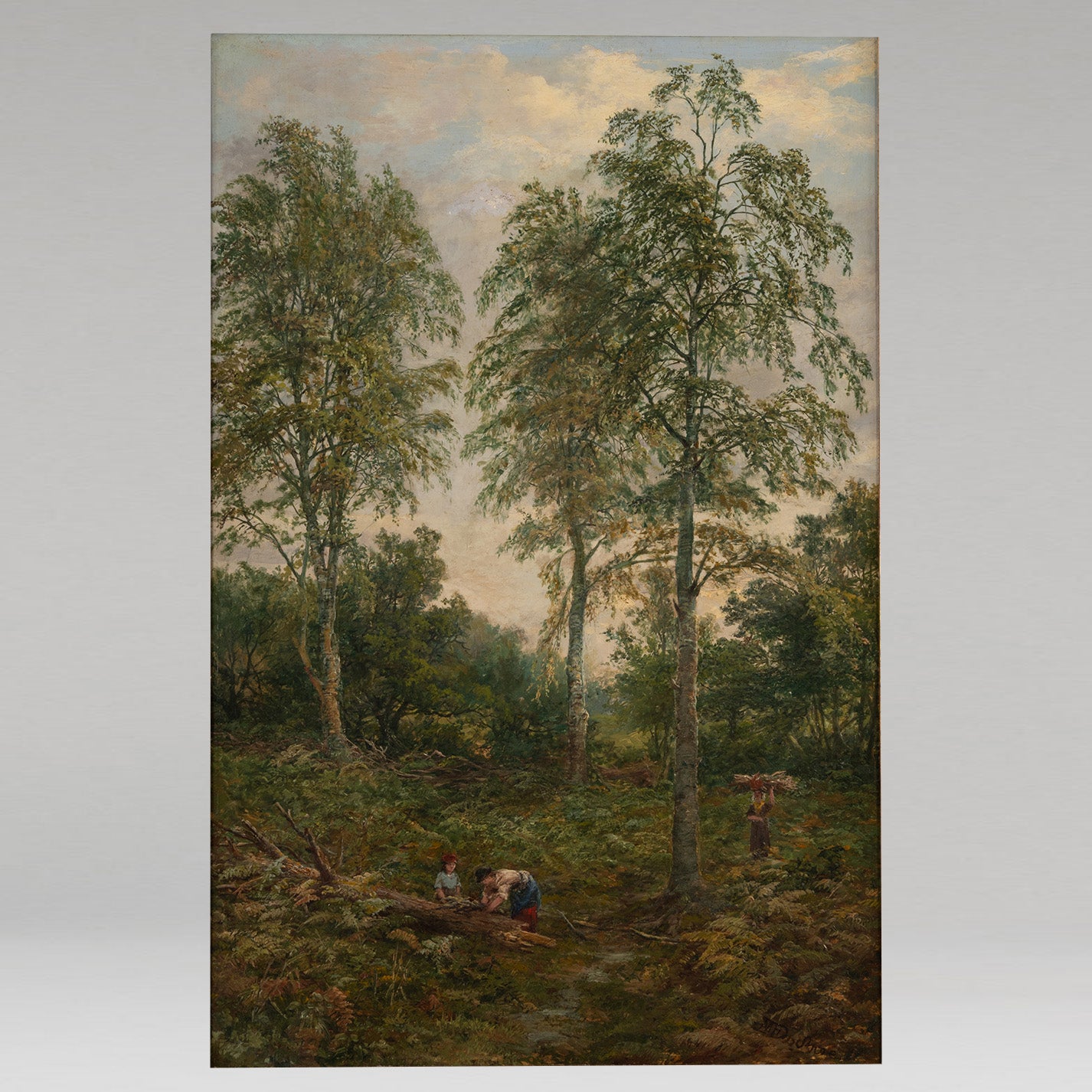 Mark Edwin DOCKREE (Br. Late 19c ) / Woodland