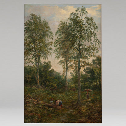 Mark Edwin DOCKREE (Br. Late 19c ) / Woodland