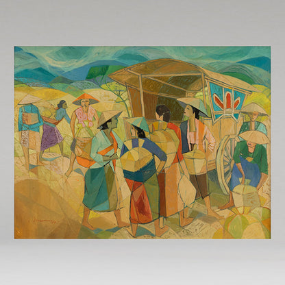 Unknown Artist "Market"