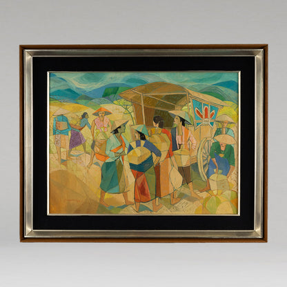 Unknown Artist "Market"