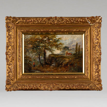 無名藝術家《森林風景》