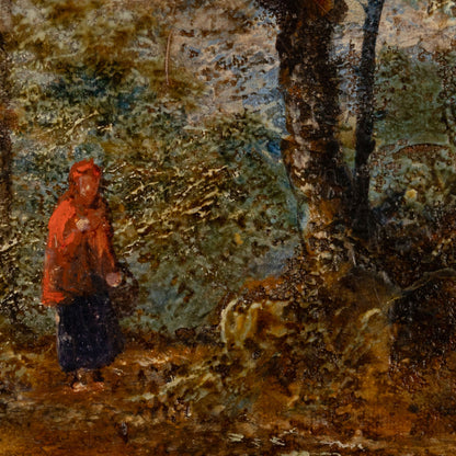 無名藝術家《森林風景》