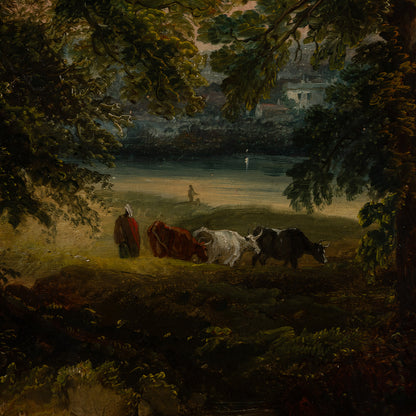Johon Joseph BARKER ( Br. 1824 -1904 ) / Landscape