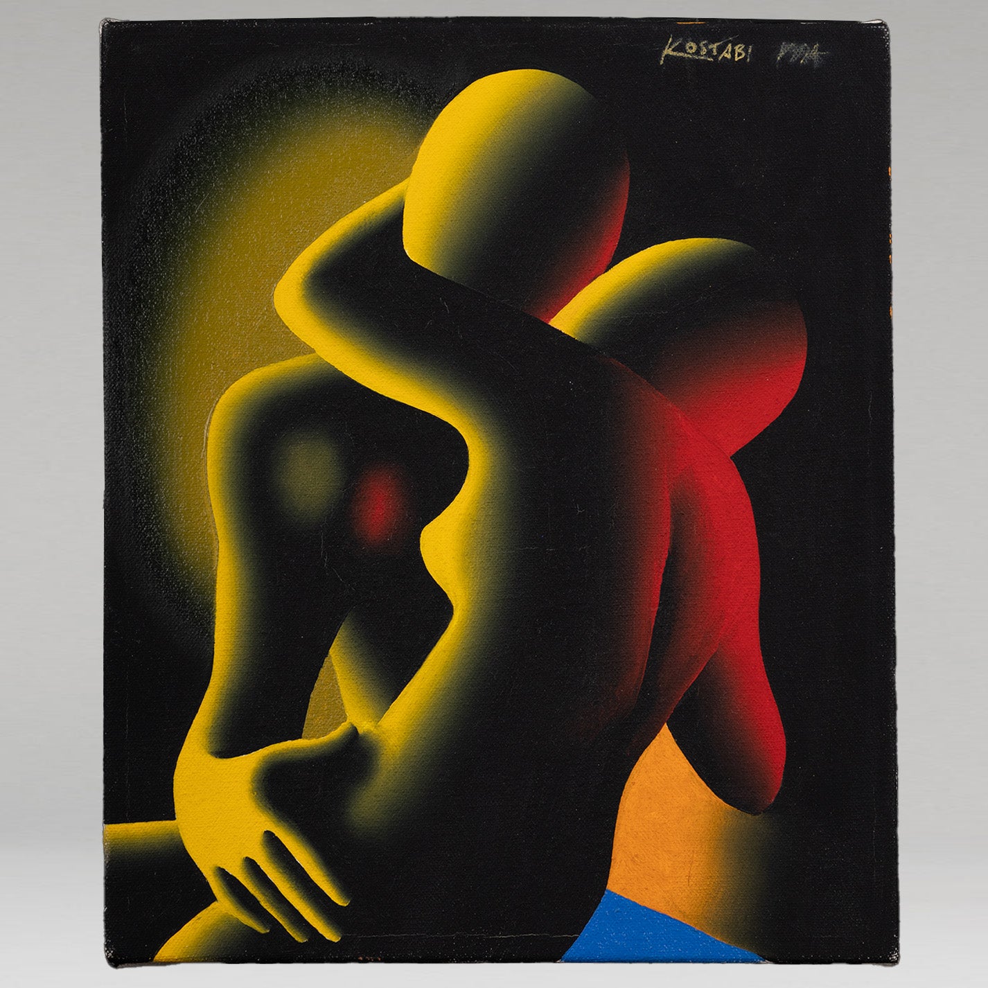 Mark KOSTABI ( American 1960- ) / The Kiss(Mixolydian)