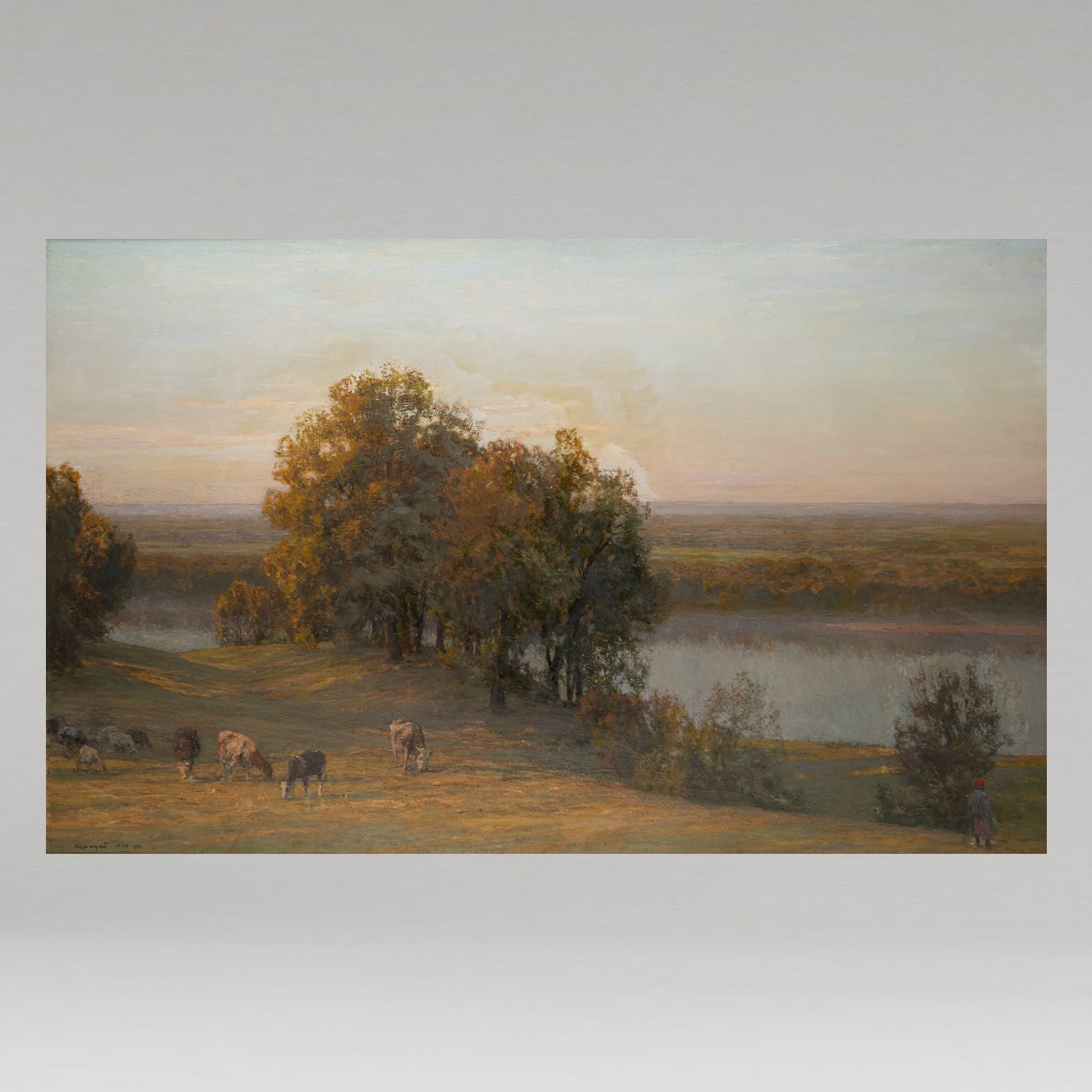 Aleksei Mikhailovitch GRITSAI (Russian 1914-1998) / Sunset