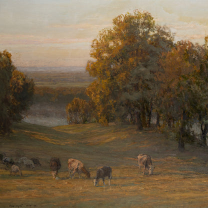 Aleksei Mikhailovitch GRITSAI (Russian 1914-1998) / Sunset