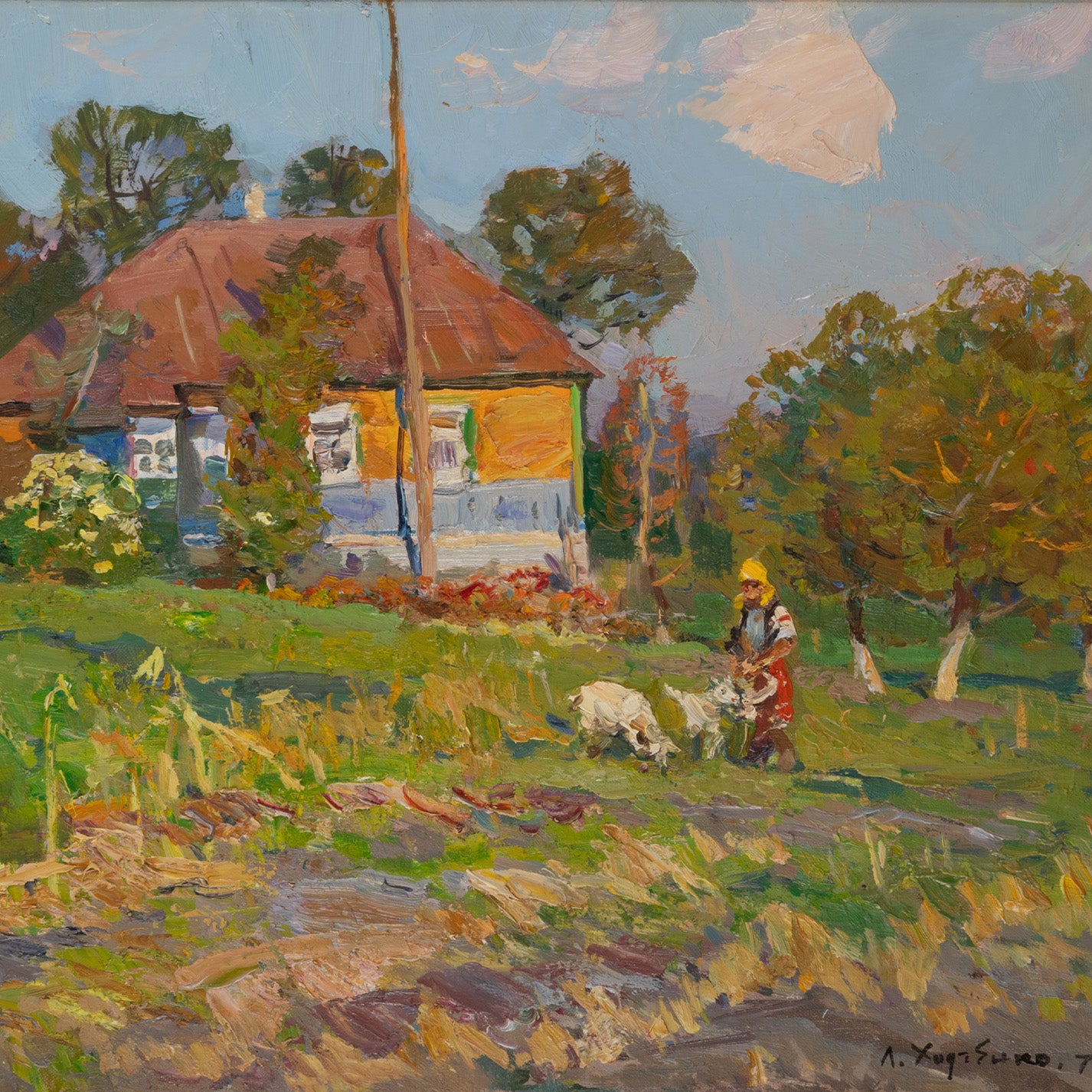 Lev Pavlovich KHODCHENKO ( 烏克蘭 1912 - 1998 ) / 秋