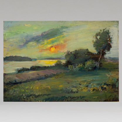 Leo SVEMPS ( Latvian 1897 - 1975 ) / Sunset glow