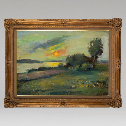 Leo SVEMPS ( Latvian 1897 - 1975 ) / Sunset glow