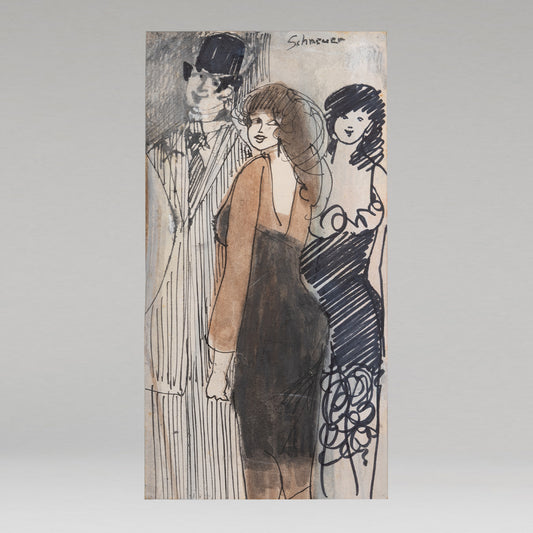 Schneuer DAVID ( Polish 1905 - 1988 ) / Three Figure
