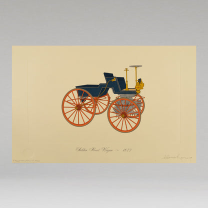 Gallery of the American Automobile (complete set of 100 prints, 1st edition )