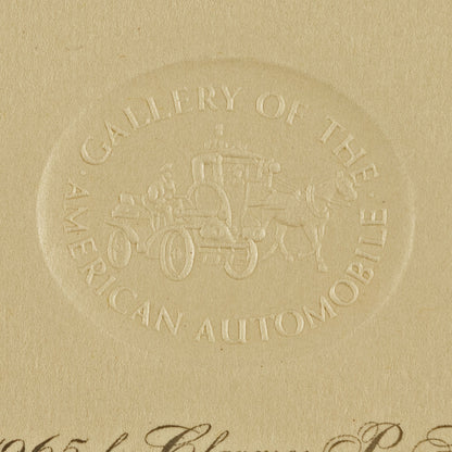 Gallery of the American Automobile (complete set of 100 prints, 1st edition )