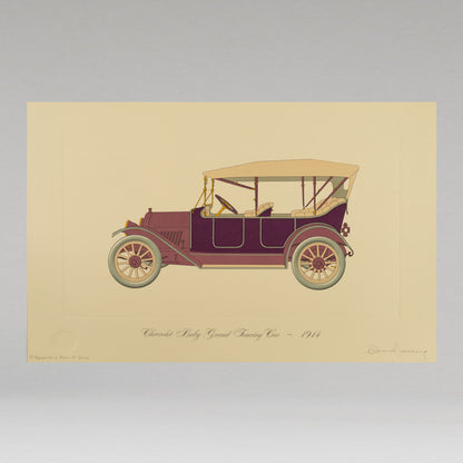 Gallery of the American Automobile (complete set of 100 prints, 1st edition )