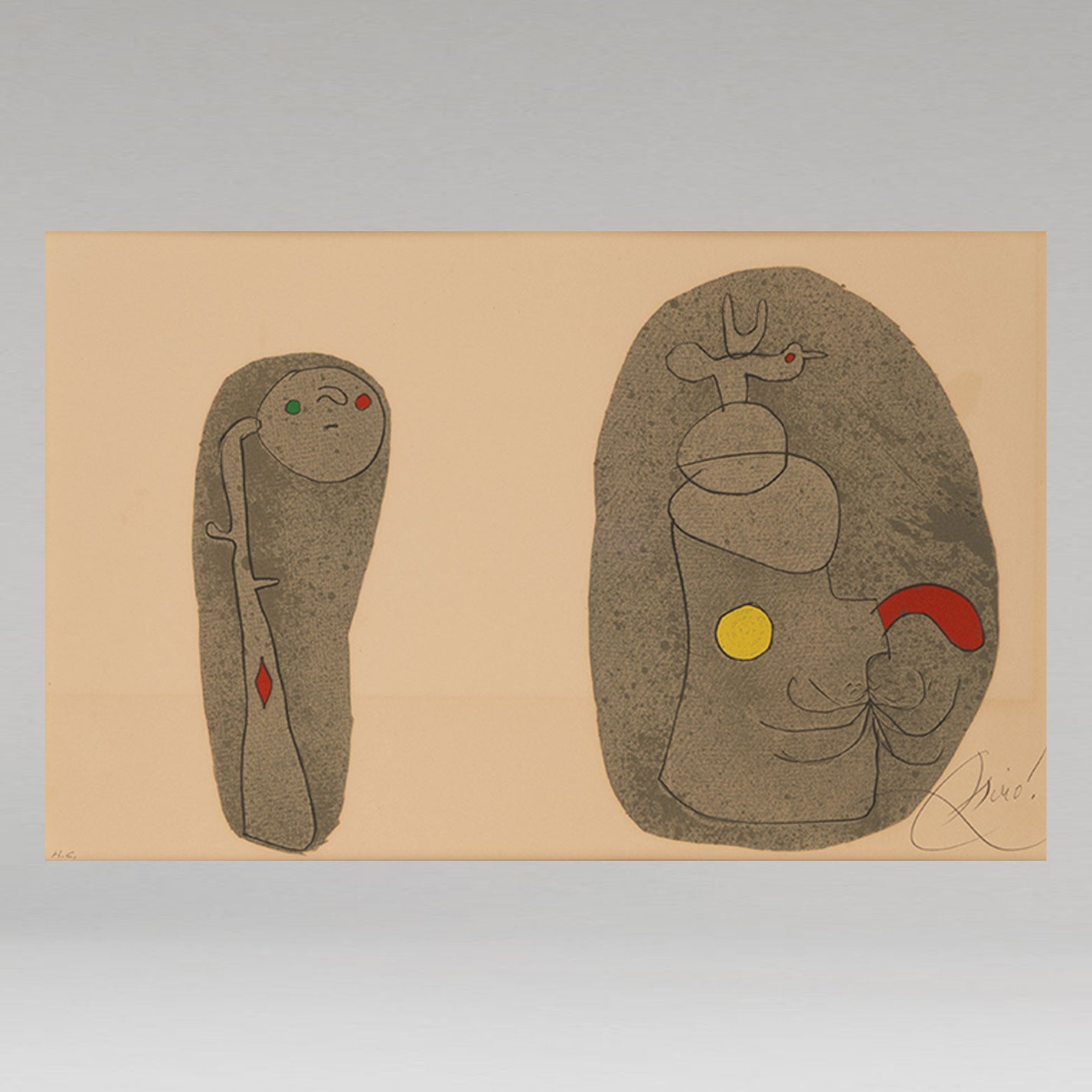 Joan MIRO (Spanish 1893 - 1983)