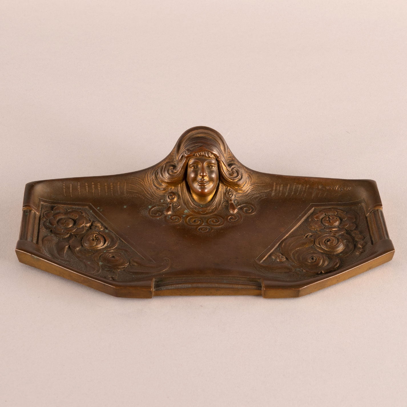 Art Nouveau Tray by Unknown Artist (C.VILLAIR)