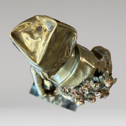 Attributed to Gustavo Obiols Delgado "Woman with bouquet"