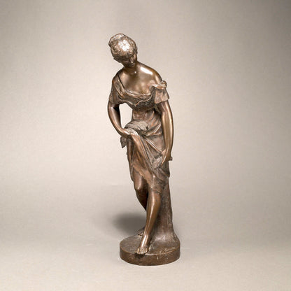 Female Bronze Statue