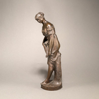[F0384] Female Bronze Statue