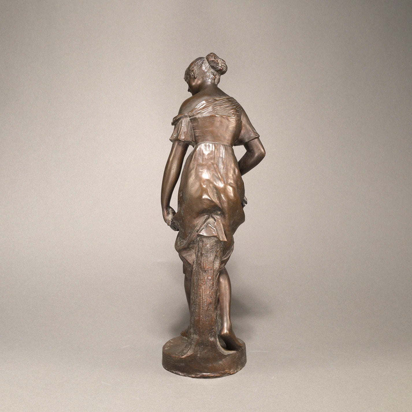 Female Bronze Statue