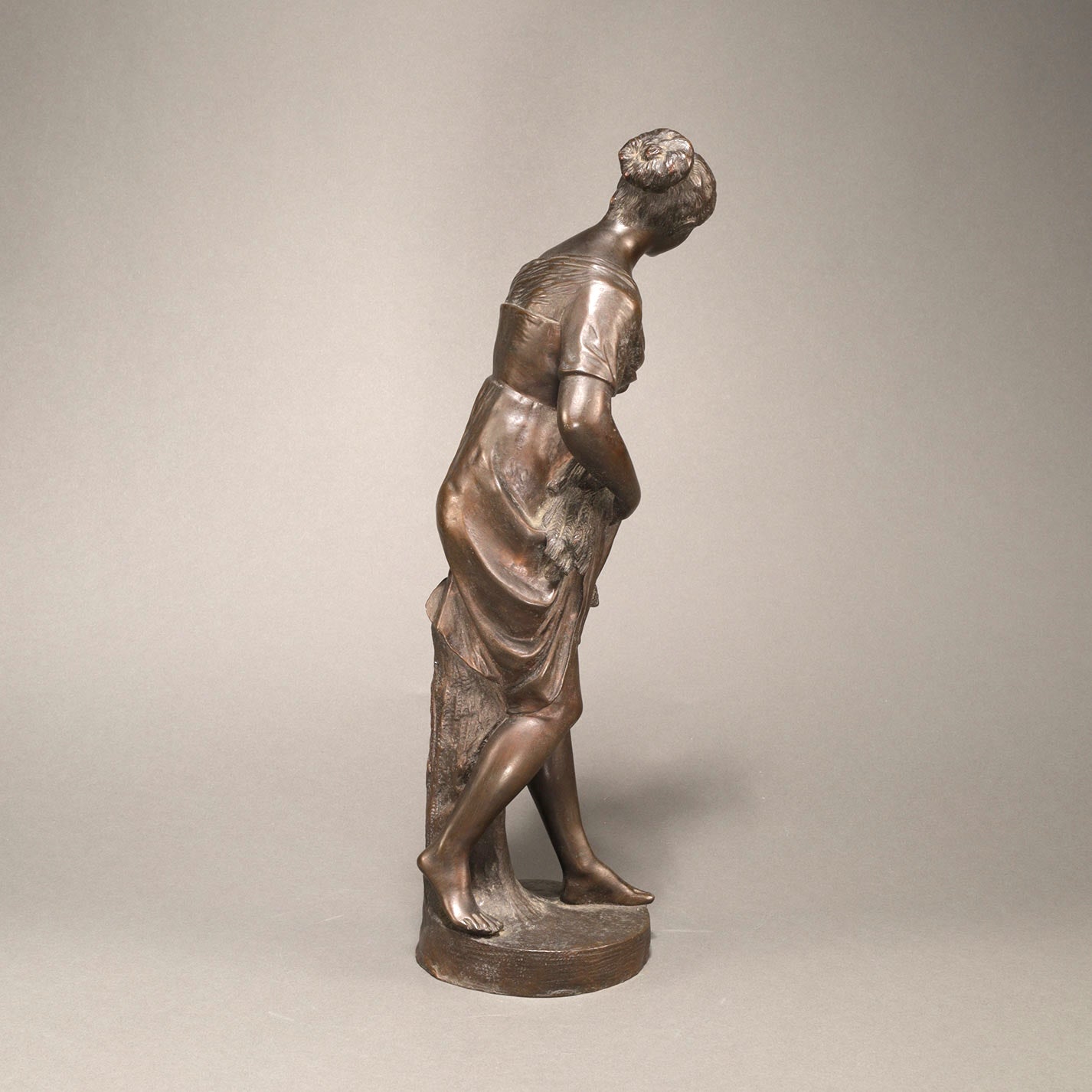 Female Bronze Statue