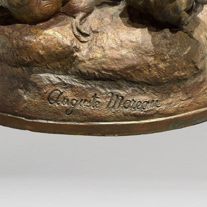 Louis Auguste MOREAU (Fr. 1834-1917)