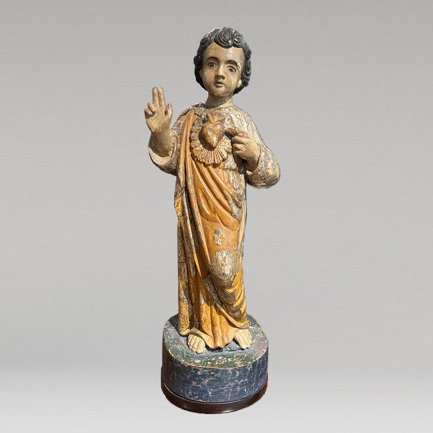 Wooden carved figurine