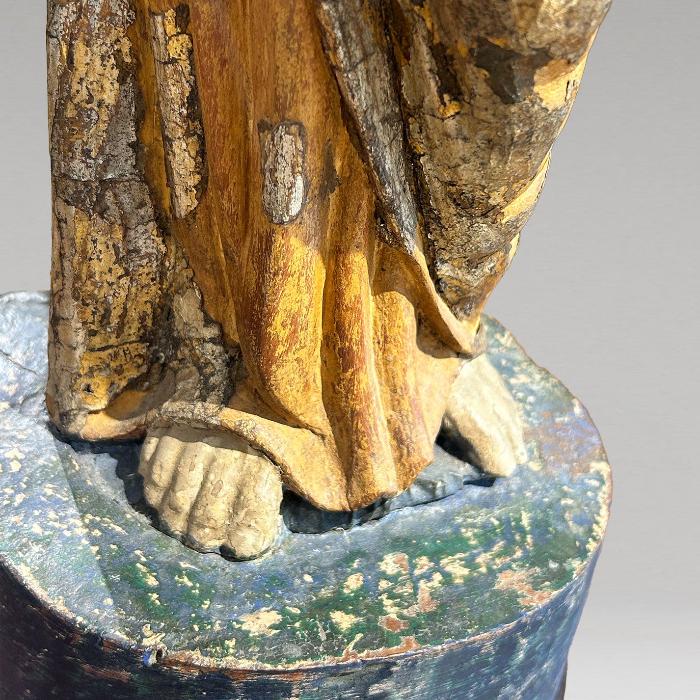 Wooden carved figurine