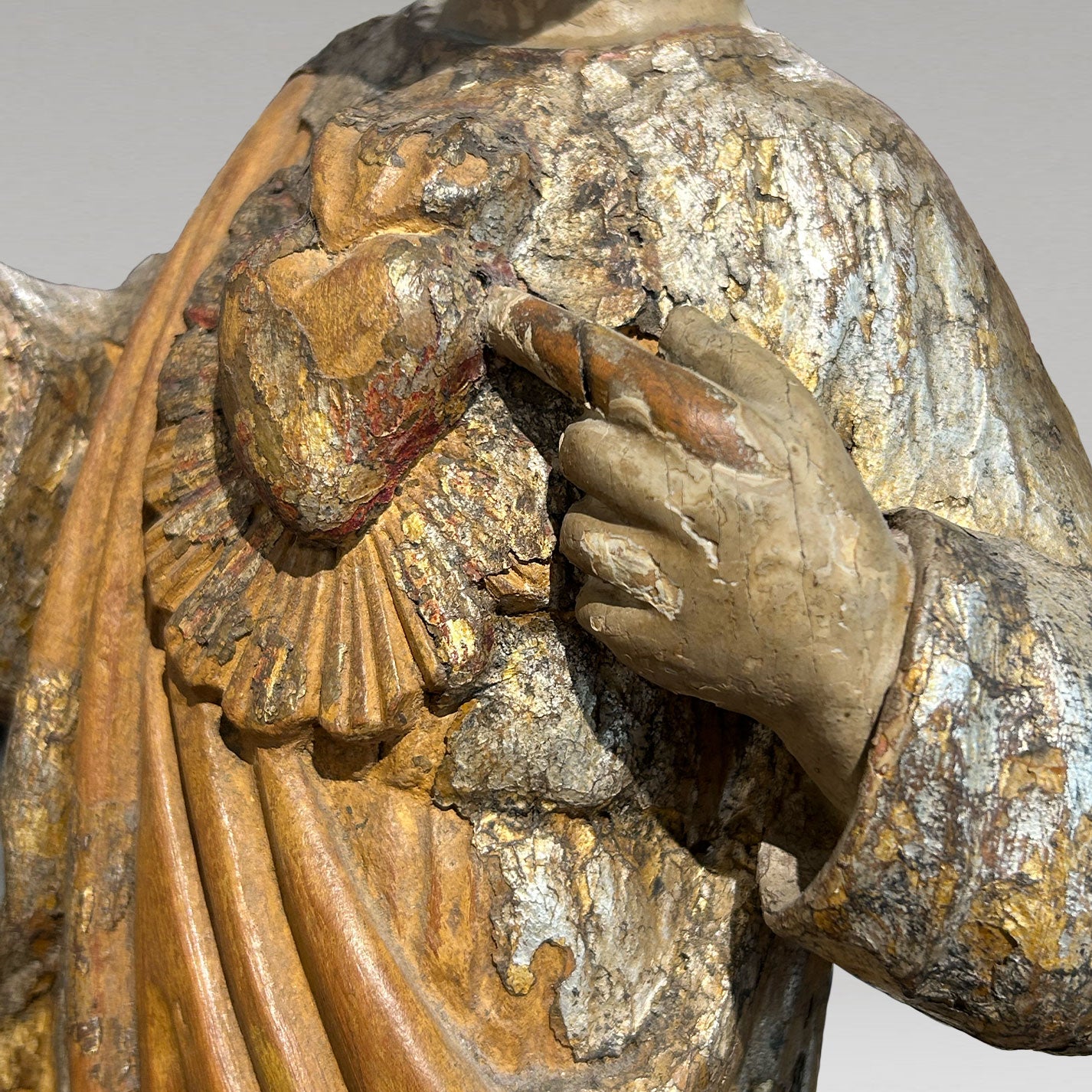 Wooden carved figurine