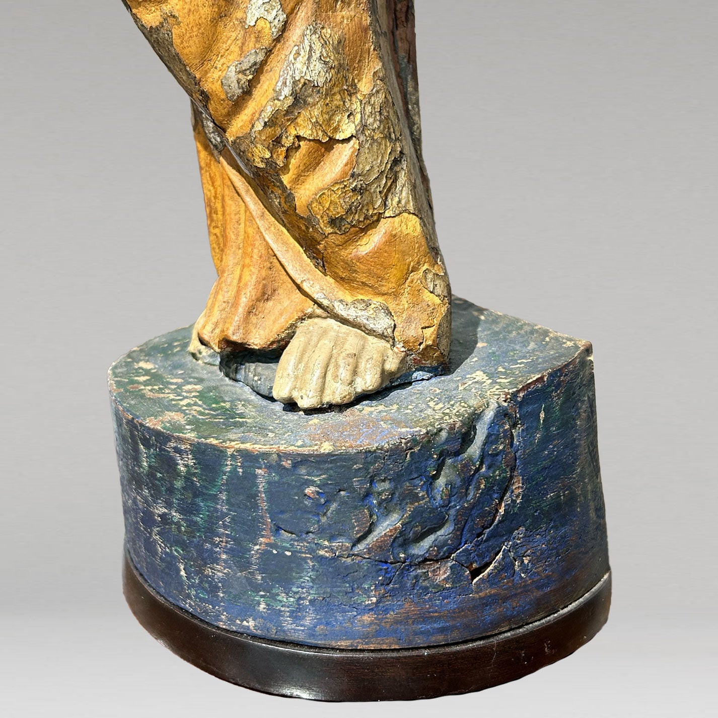 Wooden carved figurine