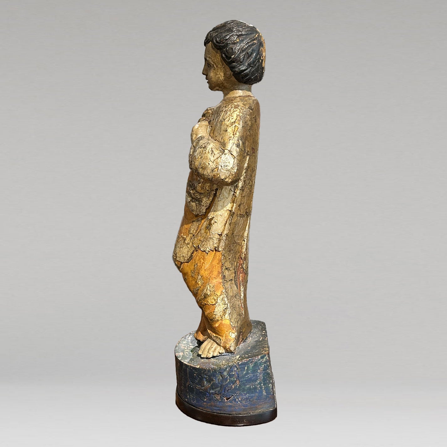 Wooden carved figurine