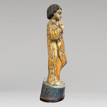 Wooden carved figurine
