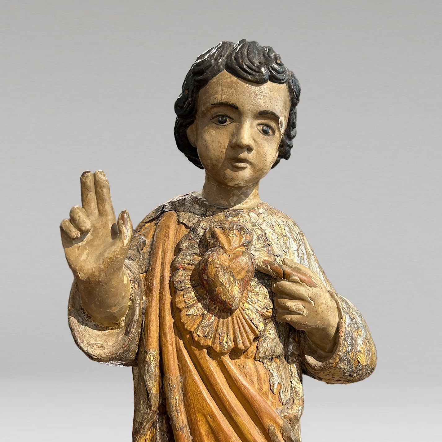 Wooden carved figurine